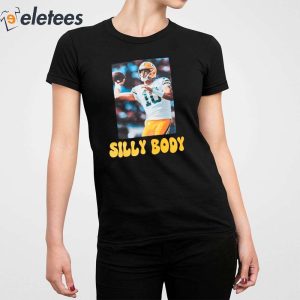 Green Bay Packers Jordan Love Silly Body Shirt 5