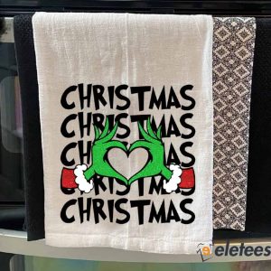 Grinch Christmas Towel