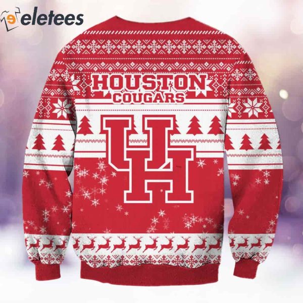 Grnch Cougars Christmas Ugly Sweater