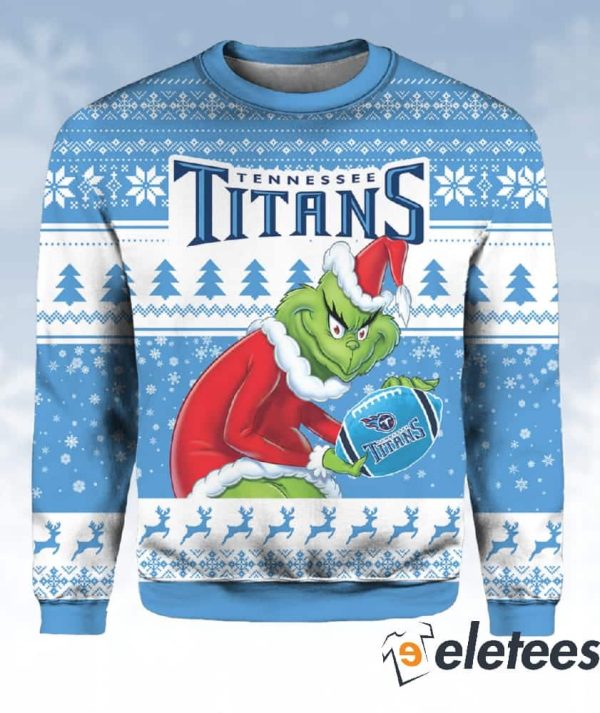 Grnch Tennessee Christmas Ugly Sweater