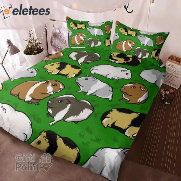 Guinea Pig Pattern Bedding Set