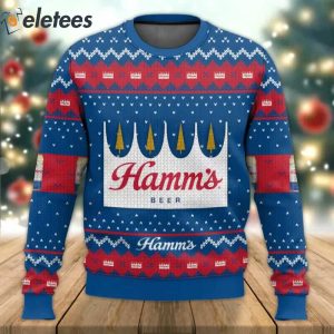 Hamms Drink Ugly Sweater 1