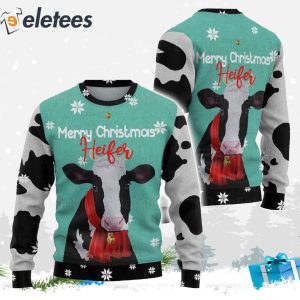 Heifers Ugly Christmas Sweater 1