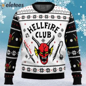 Stranger things sweater store christmas