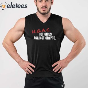 Hot Girls Against Crypto Shirt 4