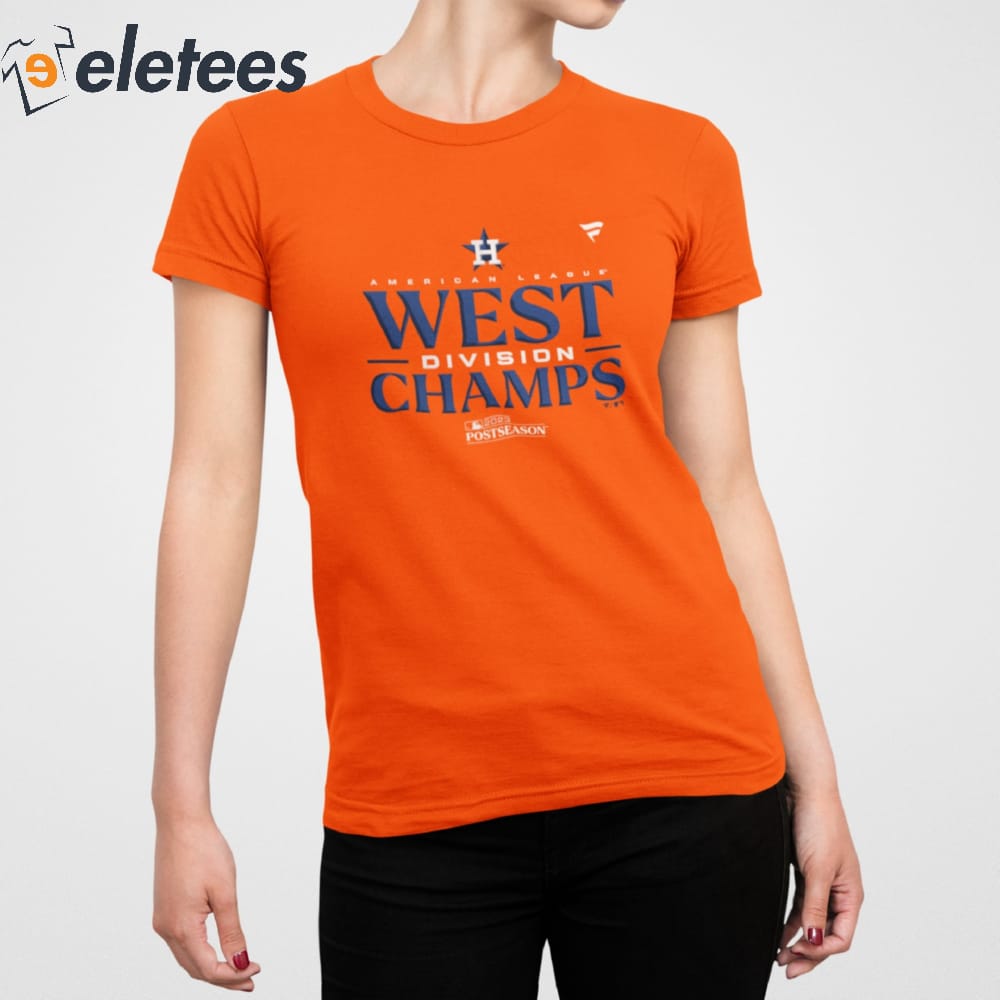 Eletees Houston Astros 2023 Al West Champions Shirt