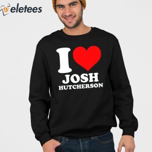 I Love Josh Hutcherson Shirt 2