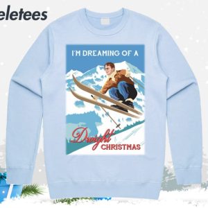 Im Dreaming Of A Dwight Ugly Christmas Sweater 2