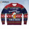 It’s The Most Wonderful Time For A Beer Ugly Christmas Sweater