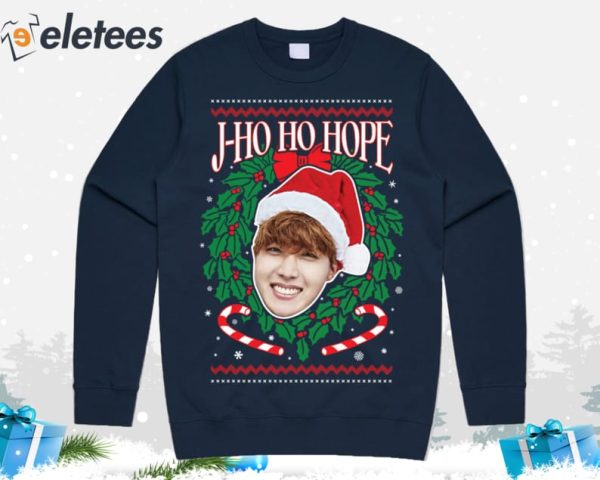 J-Hope BTS Ugly Christmas Sweater