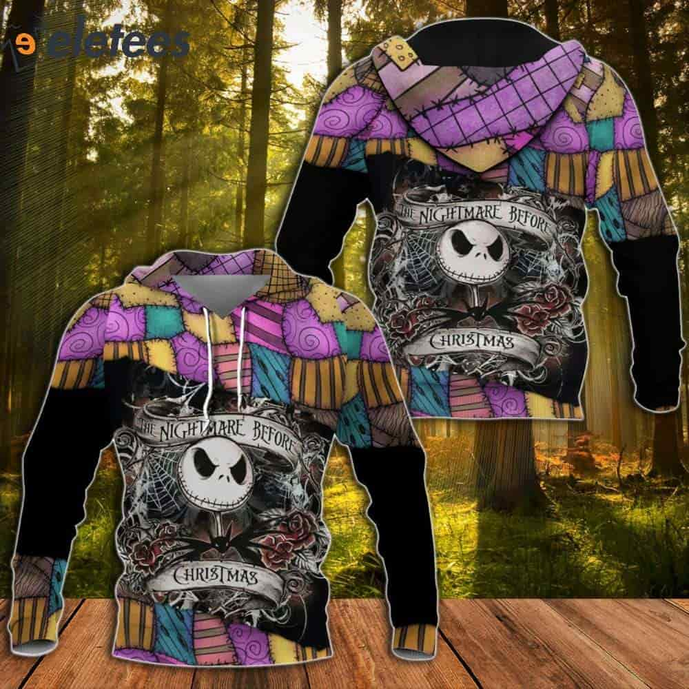 Jack Skellington The Nightmare Before Christmas 3D Hoodie