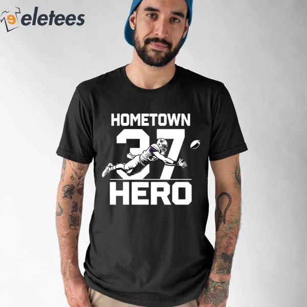 Jack Westover 37 Hometown Hero Shirt