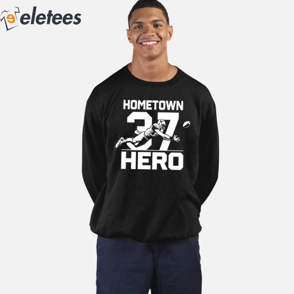 Jack Westover 37 Hometown Hero Shirt