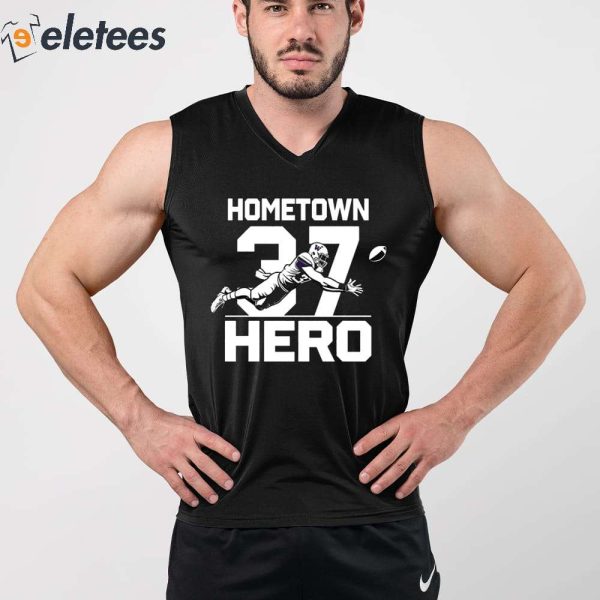 Jack Westover 37 Hometown Hero Shirt