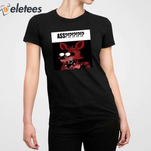 Jaiden Animations Fnaf Foxy Ass Shirt 3