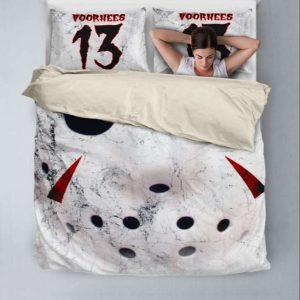 Jason Voorhees 13 Horror Movie Bedding Set 2