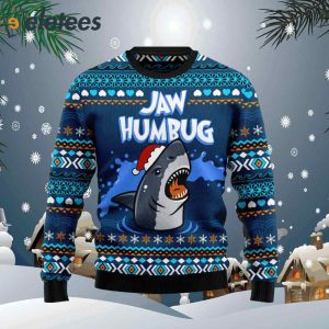 Jaw Humbug Ugly Christmas Sweater