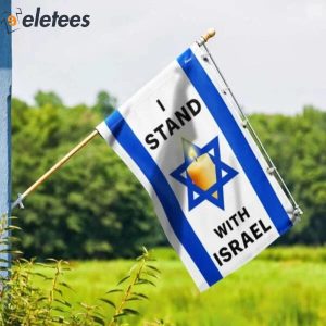 Jewish Flag I Stand With Israel Pray for Israel Flag 2