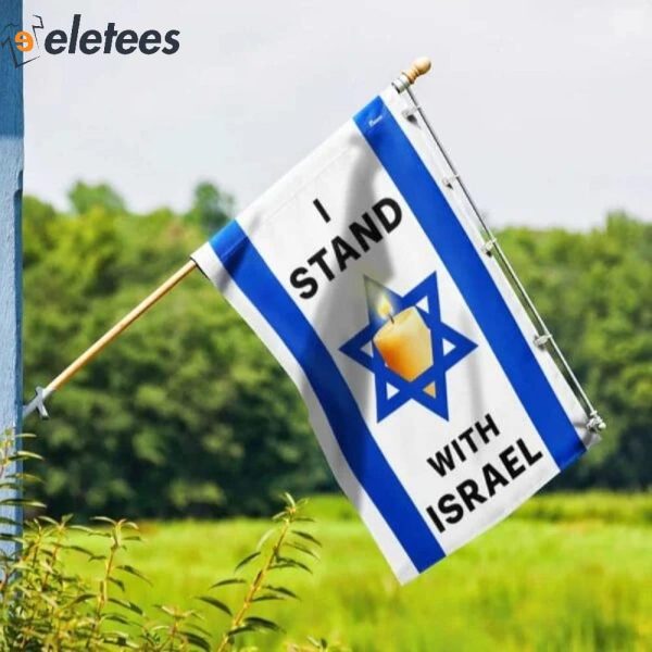 Jewish Flag I Stand With Israel Pray for Israel Flag