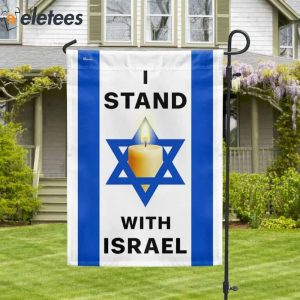 Jewish Flag I Stand With Israel Pray for Israel Flag 3