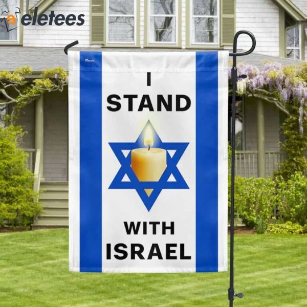 Jewish Flag I Stand With Israel Pray for Israel Flag