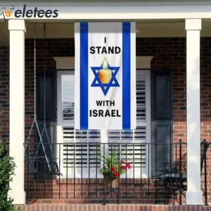 Jewish Flag I Stand With Israel Pray for Israel Flag 4