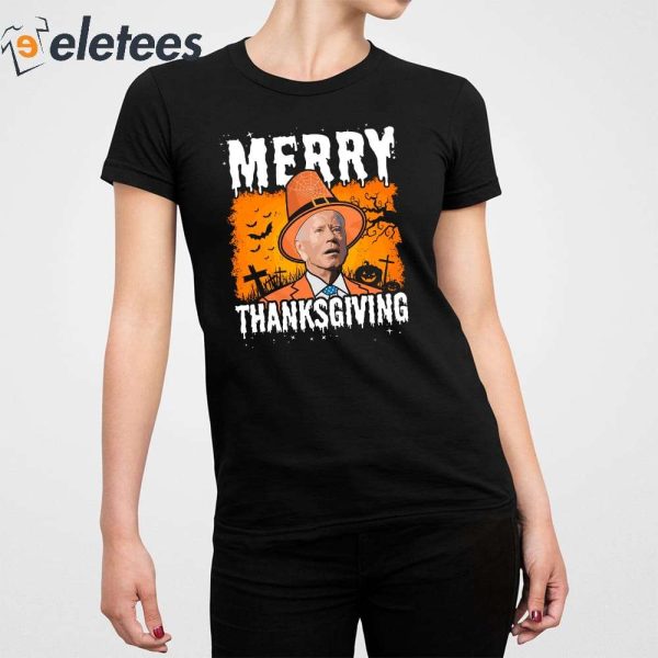 Joe Biden Merry Thanksgiving Shirt