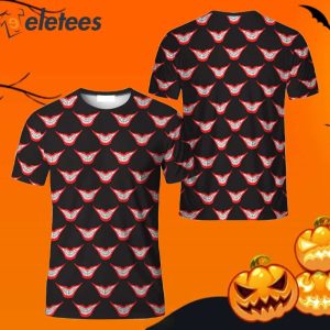 Joker Red Smile Halloween Shirt 2