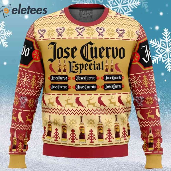 Jose Cuervo Especial Ugly Christmas Sweater