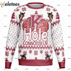 K Hole Connoisseur Ugly Christmas Sweater 0