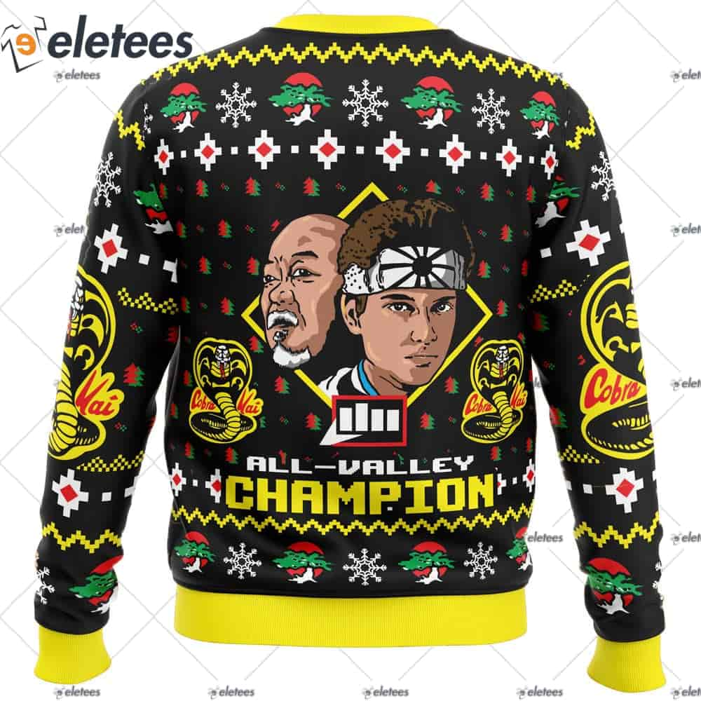 Cobra kai ugly discount sweater