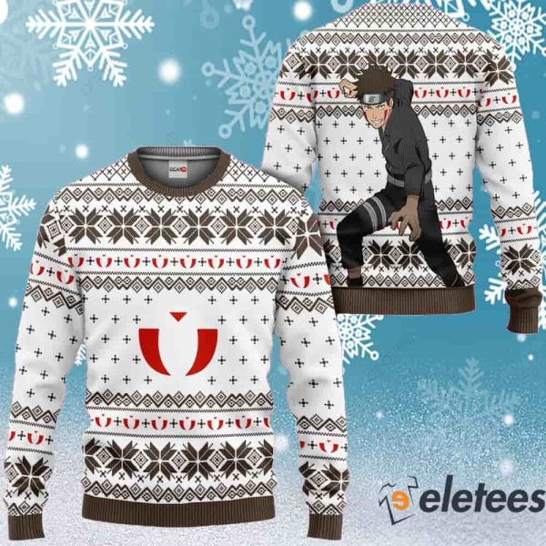 Kiba Inuzuka Anime Ugly Christmas Sweater