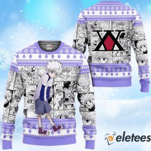 Killua Zoldyck Ugly Christmas Sweater 1