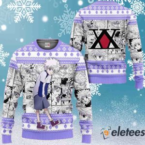 Killua Zoldyck Ugly Christmas Sweater 2