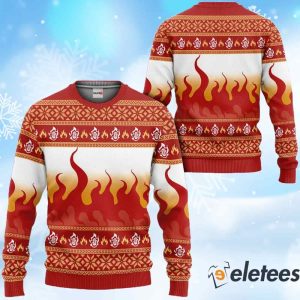 Kimetsu Kyojuro Rengoku Ugly Christmas Sweater 1