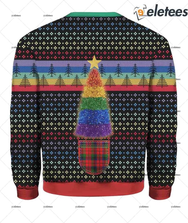 LGBT Christmas Tree Ugly Sweater