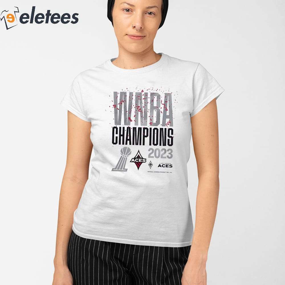 WNBA Finals Champs 2022 WNBA Champions Are Las Vegas Aces Champs Unisex T- Shirt - REVER LAVIE