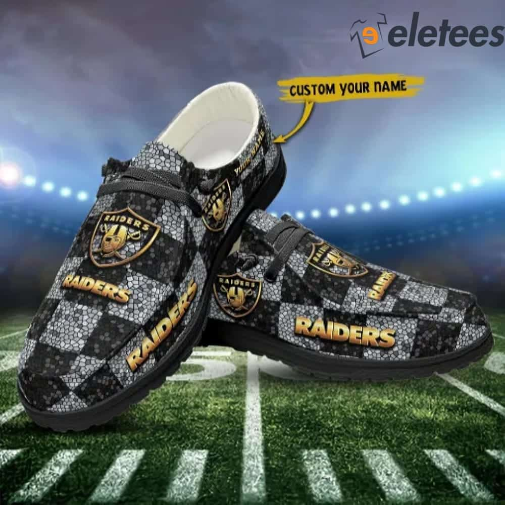 Custom raiders sale shoes