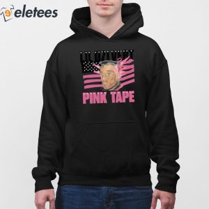 Lil Uzi Vert Pink Tape Black Portrait Shirt 4