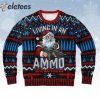 Living In An Ammo Wonderland Ugly Christmas Sweater