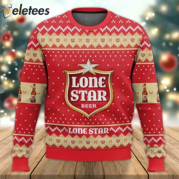 Lone Star Drink Ugly Sweater