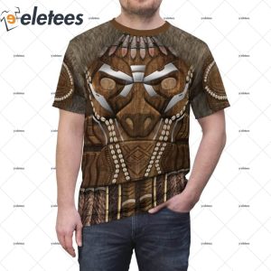 MBaku Monkey Armor Halloween Costume Shirt 1