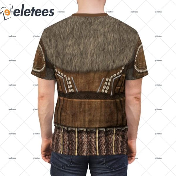 M’Baku Monkey Armor Halloween Costume Shirt