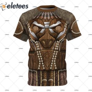 MBaku Monkey Armor Halloween Costume Shirt 3