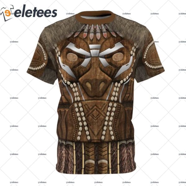 M’Baku Monkey Armor Halloween Costume Shirt