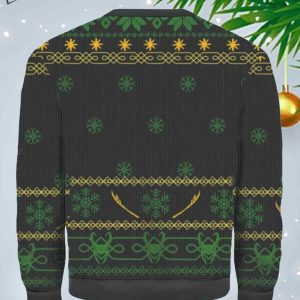 Marvel Loki Lokis Helmet Christmas Sweater 2