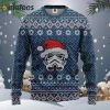 Mask Santa Red Ugly Christmas Sweater