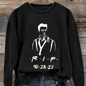 Matthew Perry RIP Long Sleeve Sweatshirt 2