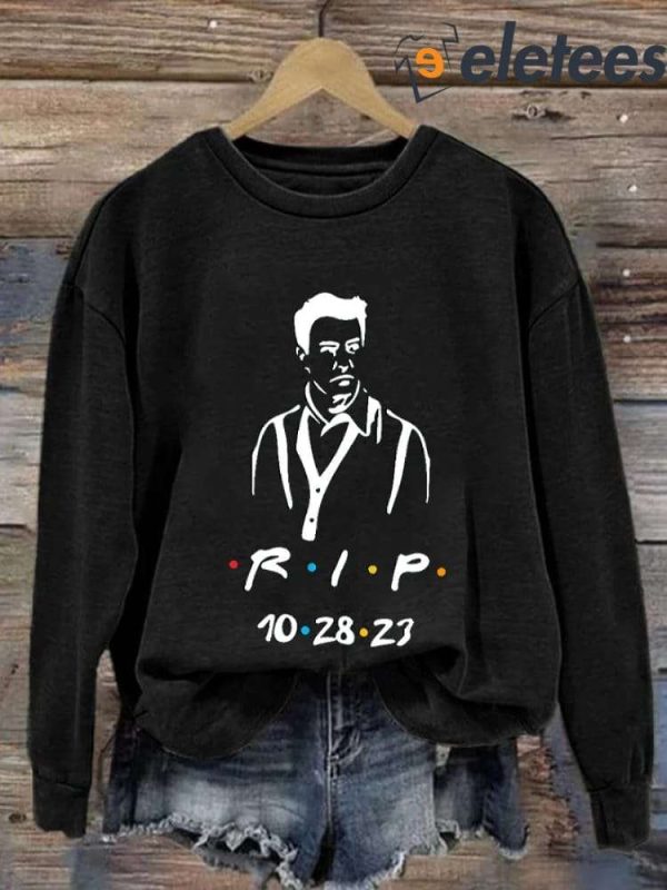 Matthew Perry RIP Long Sleeve Sweatshirt