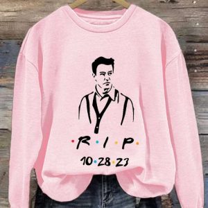 Matthew Perry RIP Long Sleeve Sweatshirt